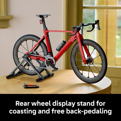 LEGO Icons Road Bike - Building Set for Adults, Ages 18+ - Model Racing Bike with Realistic Details - Home Office or Desk Decor - Gift for Men & Women - 11380