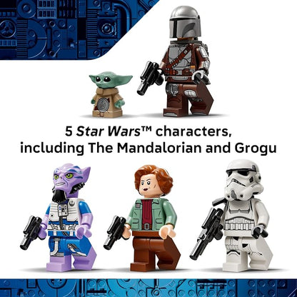 LEGO Star Wars: The Mandalorian and Grogu The Razor Crest Building Toy - Build and Display Set for Boys & Girls, Ages 10+ - Star Wars Gifts for Birthdays & Fans - 75447