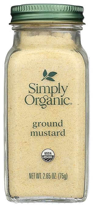 Simply Organic Organic Ground Mustard, 2.65 OZ