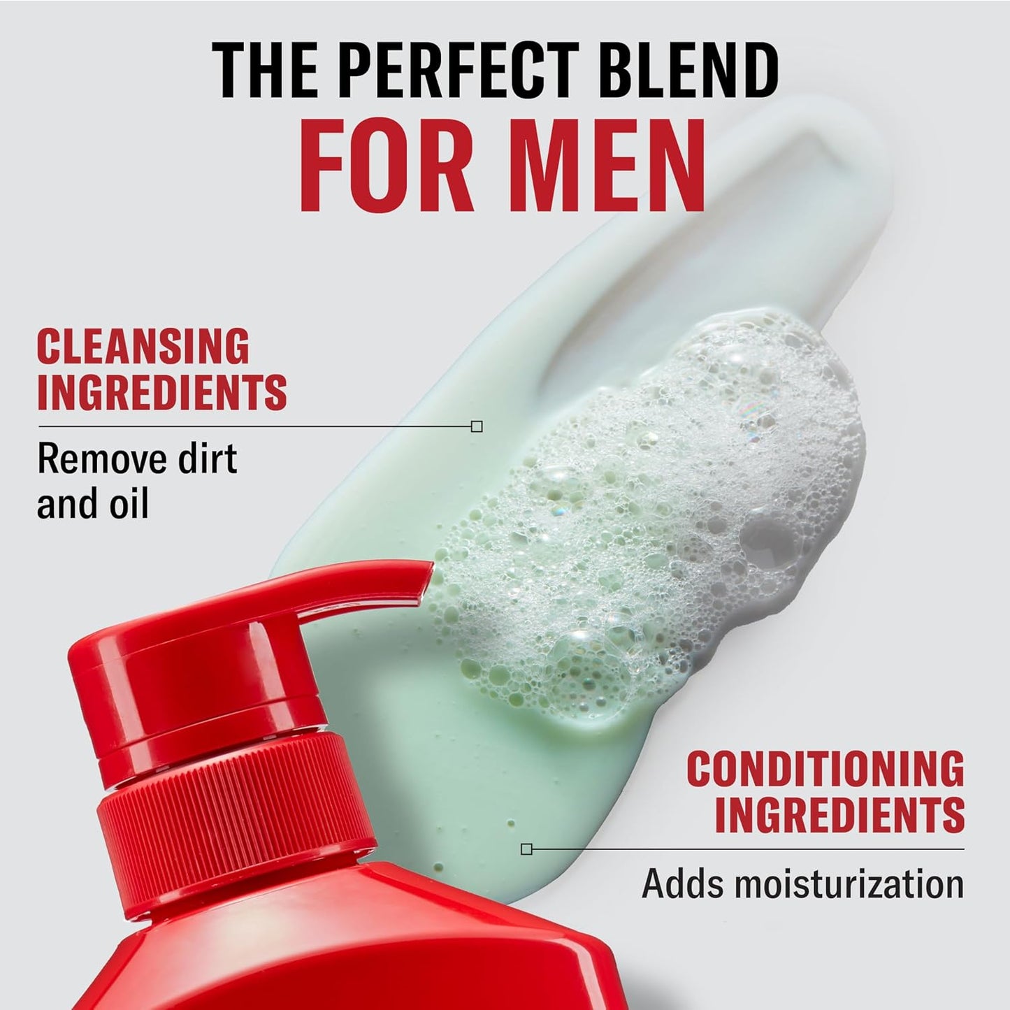 Old Spice Mens 2-in-1 Shampoo and Conditioner Set, Bearglove, For All Hair Types, Healthier, Fuller, More Moisturized Looking Hair, 13.5 fl oz Each (Pack of 6)
