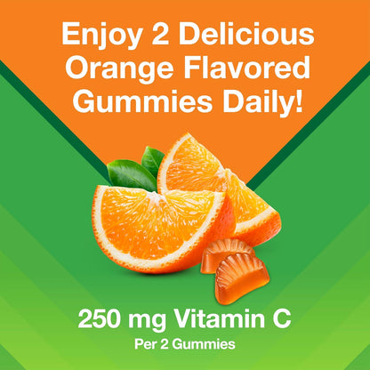 Vitafusion Vitamin C 250 mg Per 2 Gummies Sugar Free | 90 Count