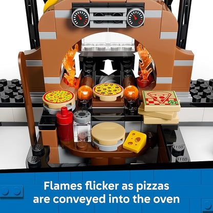 LEGO City Pizza Delivery Experience with Vehicles 60496