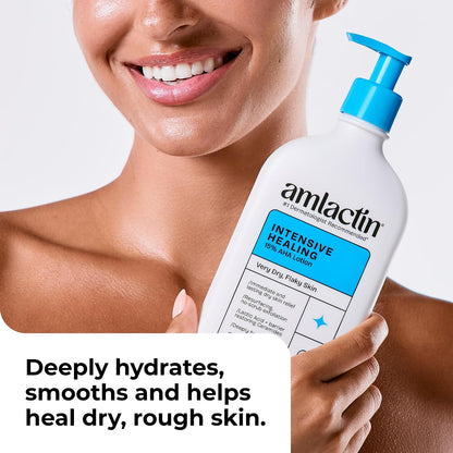 Amlactin Intensive Healing Body Lotion, 15% Lactic Acid, 14.1 oz