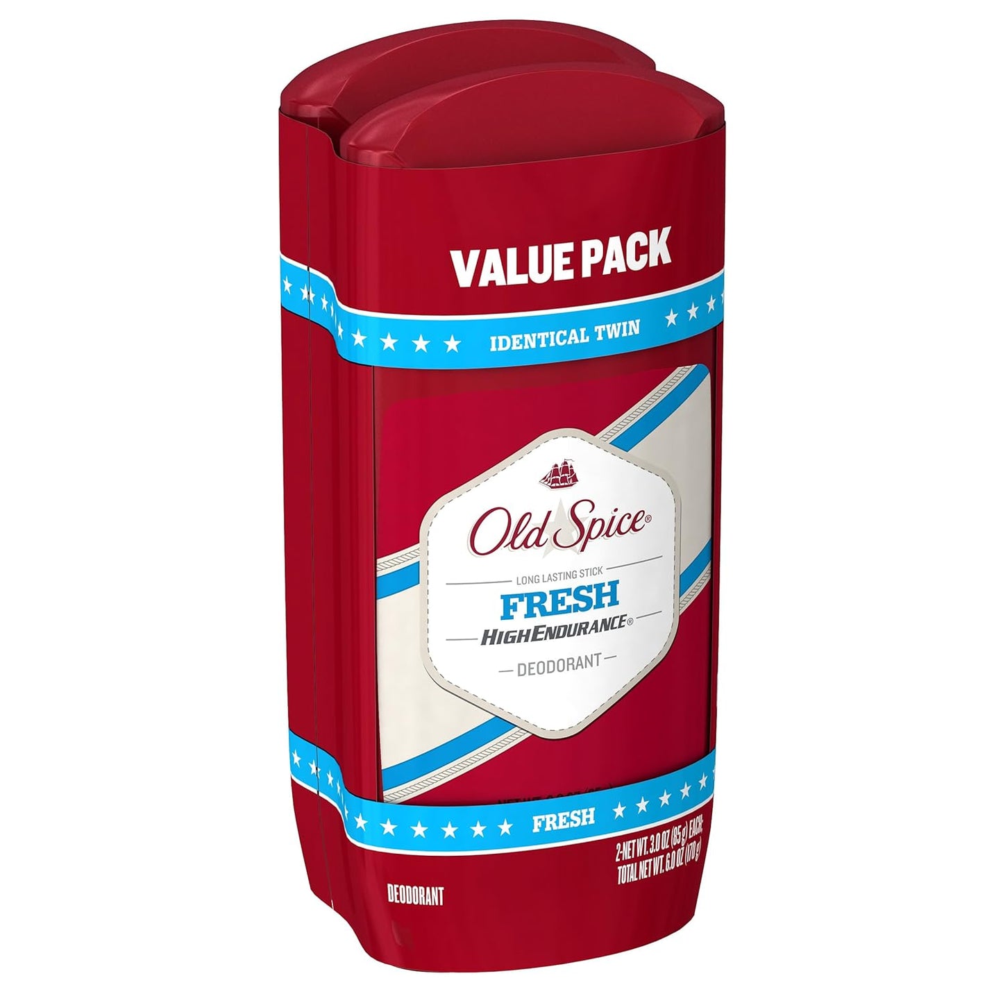 Old Spice High Endurance Long Lasting Stick Men's Deodorant, Fresh Scent - 3.0 Oz Ea