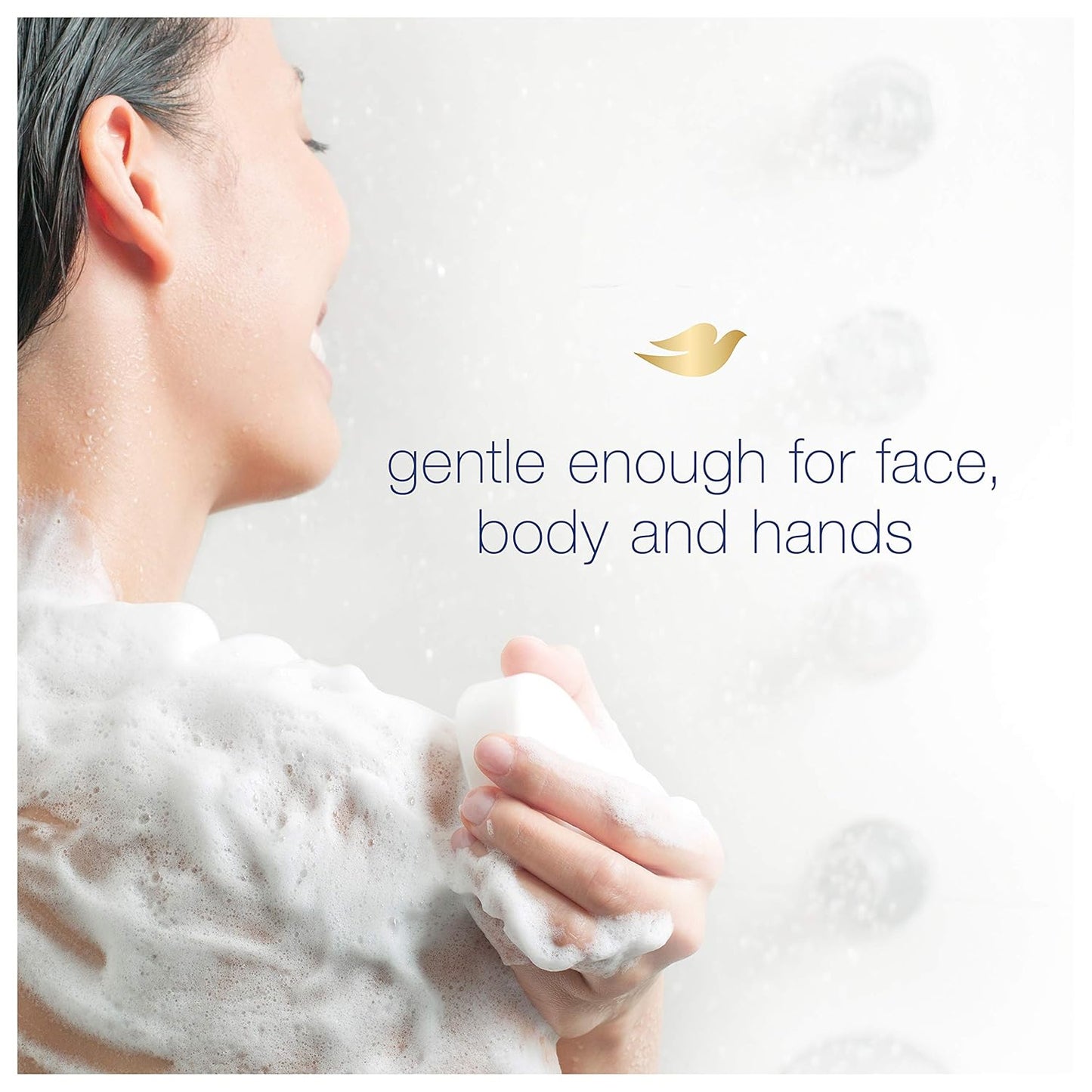 Dove Beauty Bar Gently Cleanses and Nourishes Sensitive Skin Effectively Washes Away Bacteria While Nourishing Your Skin, White, 3.75 Oz, 6 Count