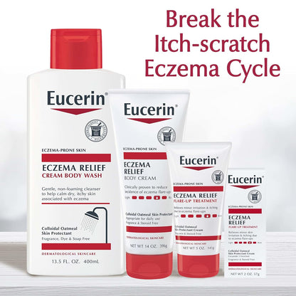 Eucerin Eczema Relief Body Cream with Colloidal Oatmeal, 8 OZ