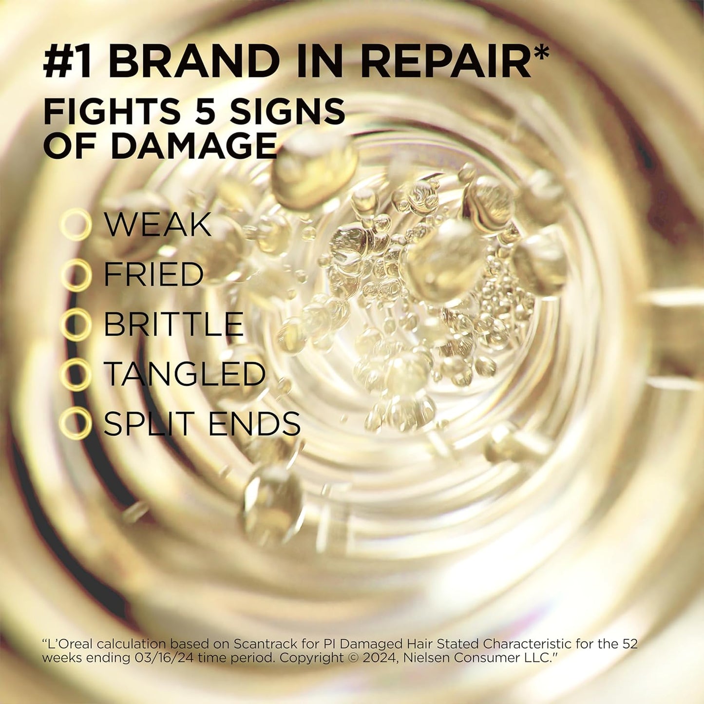L'Oreal Paris Elvive Total Repair 5 Damage-Erasing Balm Mask, Rinse-Out Hair Treatment, 8.5 fl oz (Packaging May Vary)