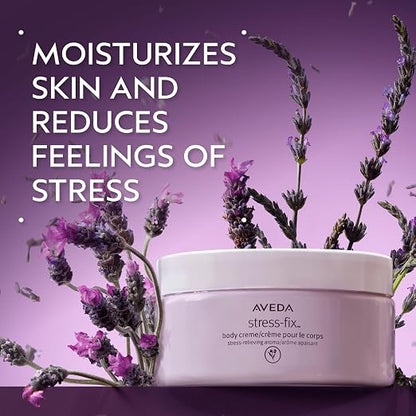 AVEDA Stress-Fix Body Creme | Shown to Reduce Feelings of Stress | with Aroma of Lavender, Lavandin, Clary Sage, 6.7 Fl Oz