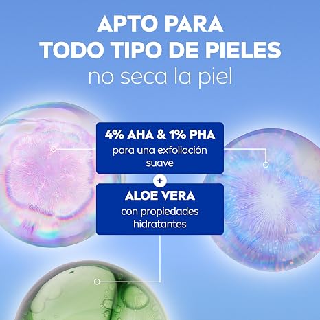 NIVEA LUMINOUS 630 Skin Glow Liquid Exfoliant 100 ml – Ultra-Refining AHA & PHA Radiance Tonic for Silky-Smooth Texture, Enhanced Clarity and Illuminated Skin Appearance