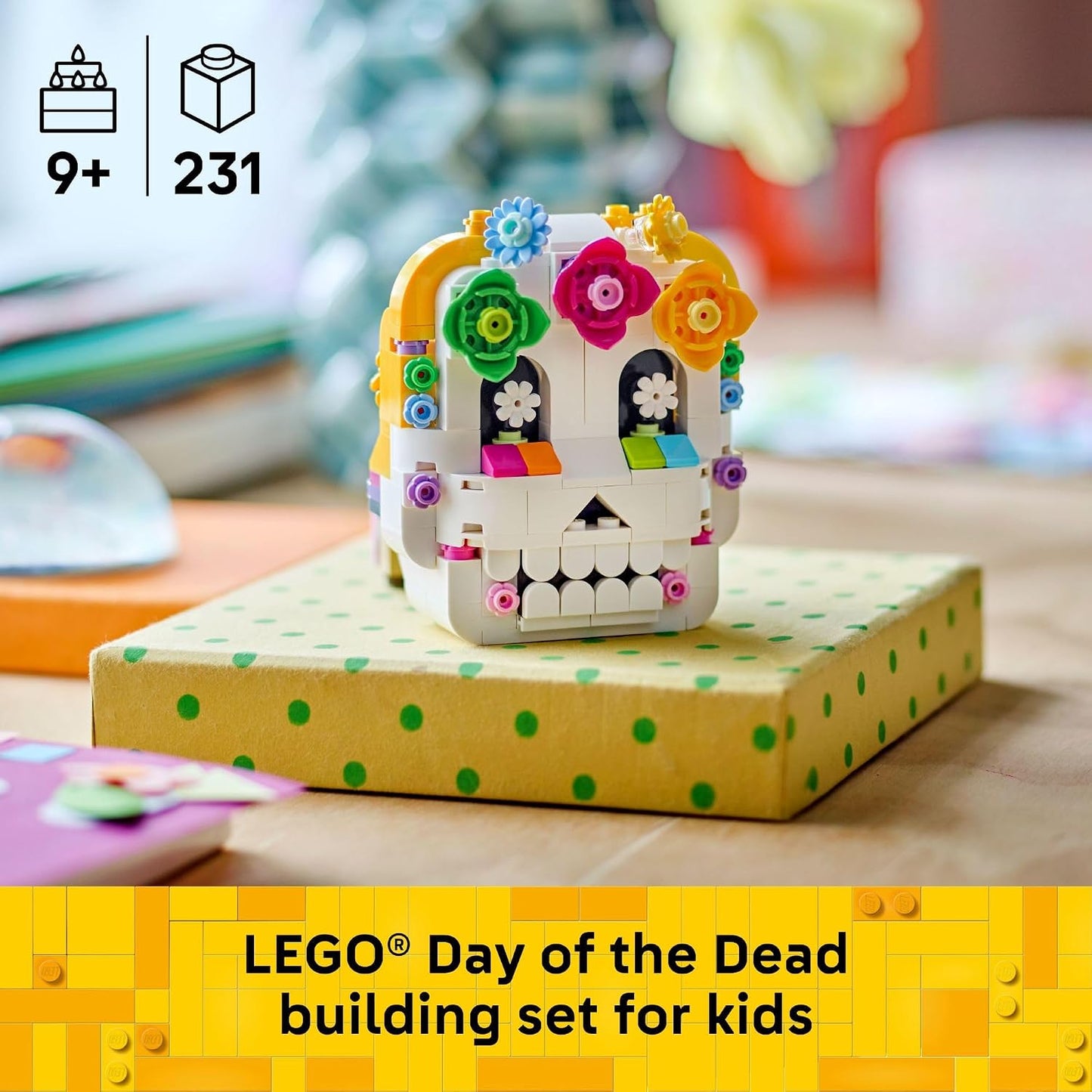 LEGO Altar of the Dead 40811 | Building Toys for Boys & Girls, Ages 9+, Day of the Dead Decor & Craft, Hidden Altar, 231 pieces, Gift for Kids
