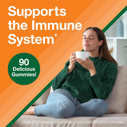 Vitafusion Vitamin C 250 mg Per 2 Gummies Sugar Free | 90 Count