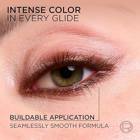 L'Oreal Paris Haute Couleur Kohl Eyeliner Pencil, Intense Eye Liner Color with Smooth Gel-Like Formula, Up To 12HR Eye Makeup Wear, 160 Bronze Chiffon