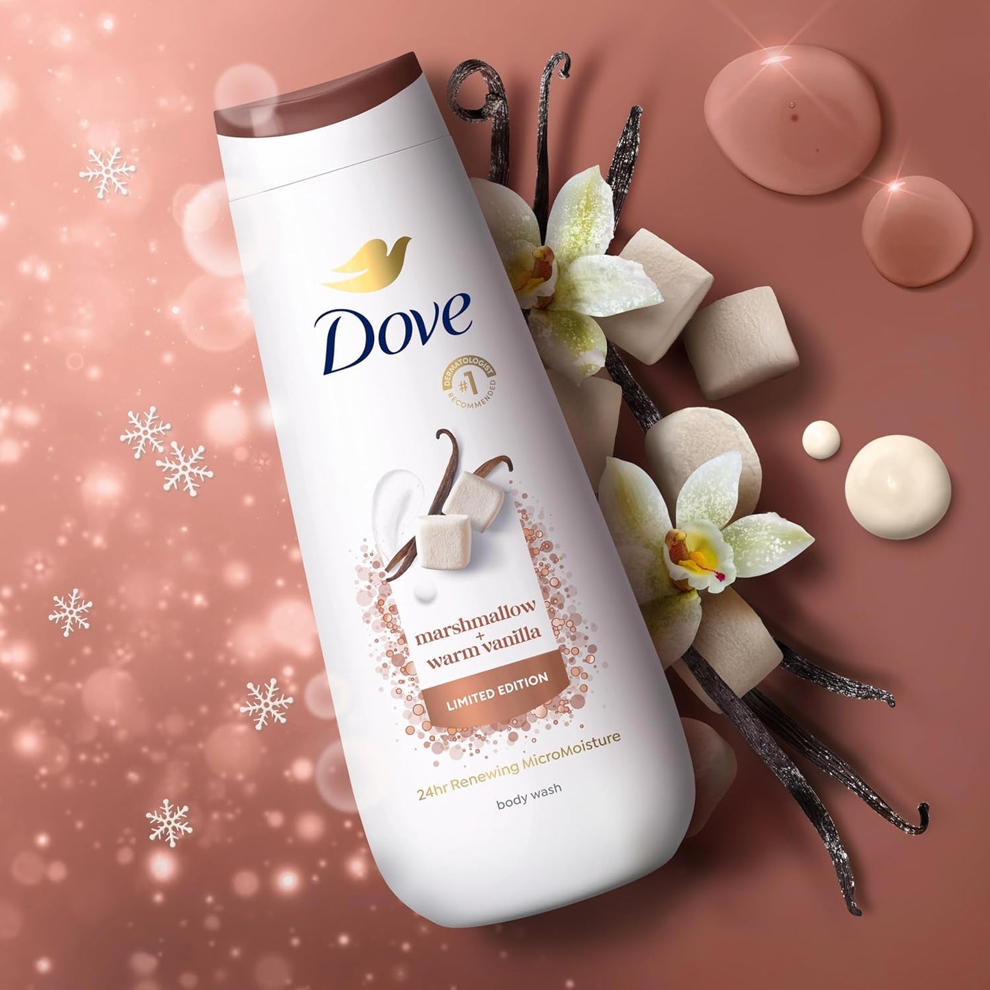 Dove Body Wash 3 Count Mixed Pack for Renewed, Healthy-Looking Skin Gentle Skin Cleanser with 24hr Renewing MicroMoisture