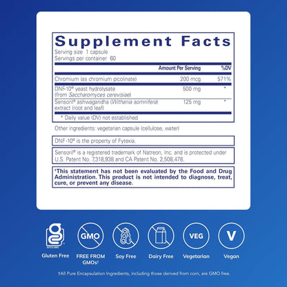 Pure Encapsulations PureLean Satiety, 60 Capsules (60 Servings)