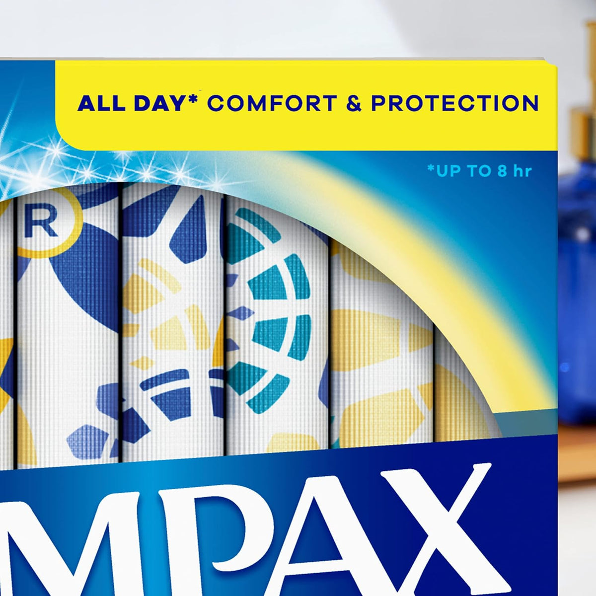 Tampax Pearl Tampons, with LeakGuard Braid, Super Plus Absorbency, Unscented, 36 Count