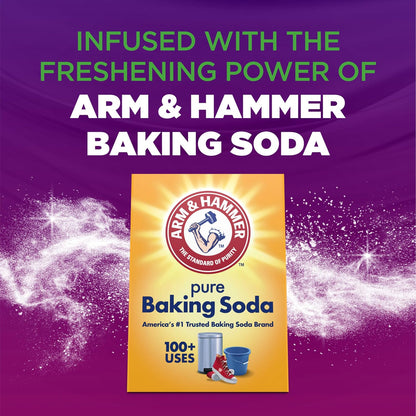 ARM & HAMMER Odor Blasters In-Wash Scent Booster, Fresh Botanical, 24 Ounce (Pack of 6)