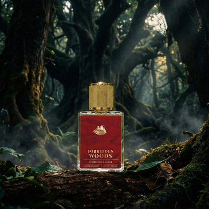 Old Spice Cologne for Men, Premium & Pairable Fragrance Spray, Forbidden Woods with Spiced Oud + Amber Signature Scent, Masculine & Sophisticated for Day & Night Wear, Eau de Cologne, 3.4 fl oz