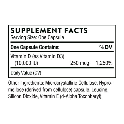 THORNE - Bone Health Bundle - Vitamin D3 & Vitamin K - Supports Healthy Bones, Teeth Muscles, Cardiovascular, and Immune Function - 30 to 60 Servings