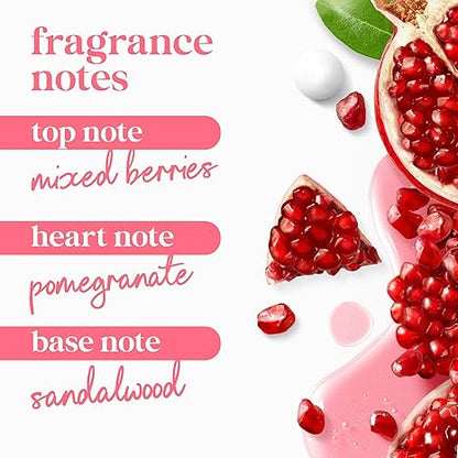 Dove 24hr Lotion Body Wash Rejuvenate Pomegranate & Hibiscus, 30.6 oz | Hydrating body wash with MicroMoisture and an uplifting scent