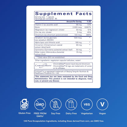 Pure Encapsulations GlucoFunction, 90 Capsules