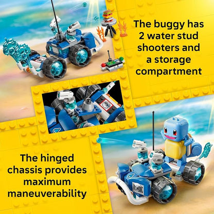 LEGO Pokémon SMART Play: Trainer's Buggy Adventure with Squirtle 72156