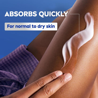 NIVEA Oil In Lotion Body Lotion, Vanilla and Almond Oil, 3 x 16.9 FL OZ