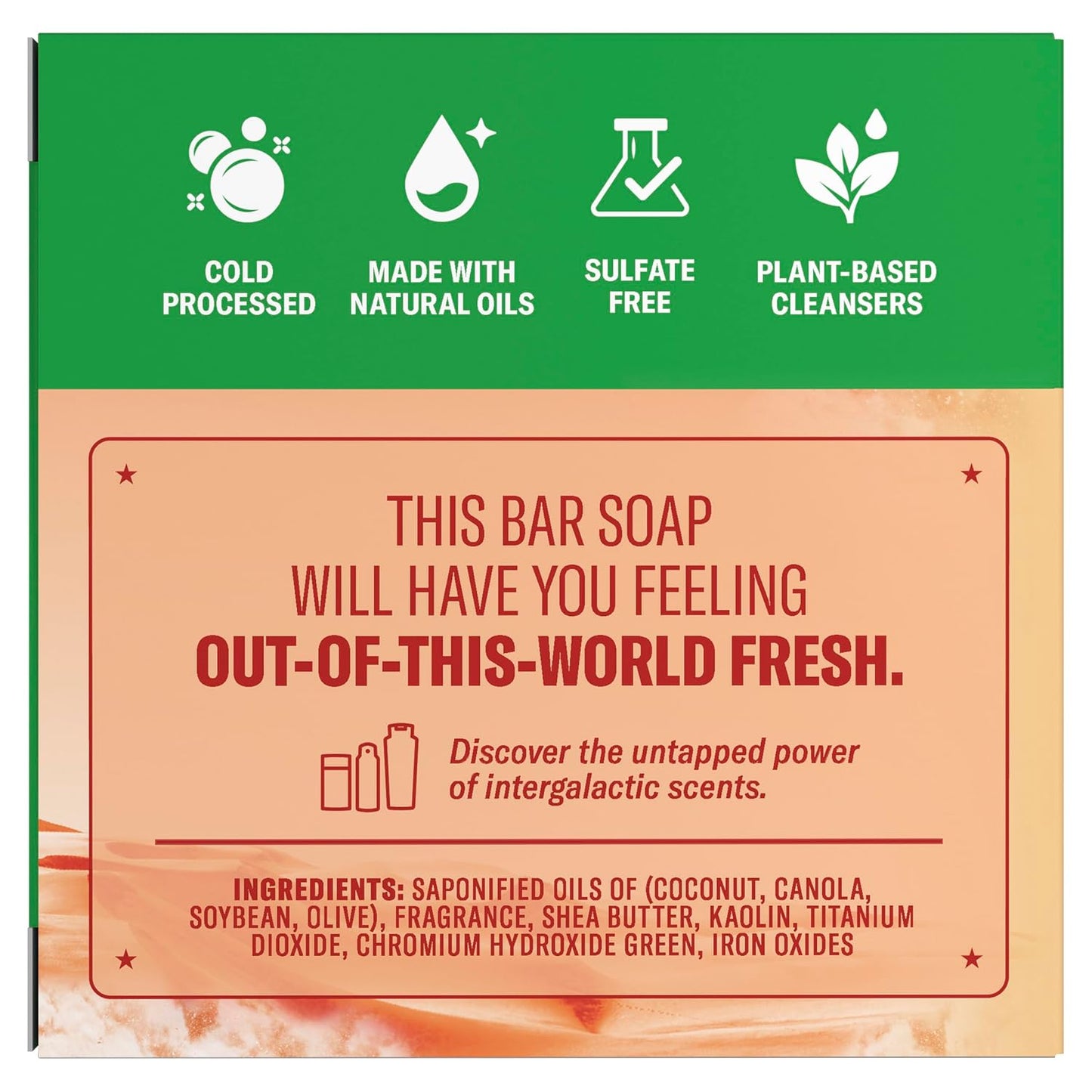 Old Spice Bar Soap for Men, x The Super Mario Galaxy Movie, Cold Pressed with Grit, Made with Natural Oils & Plant Based Cleanser, Vanilla Sands with Warm Vanilla & Cream Scent, 5.0 oz