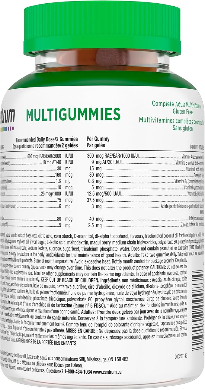 Centrum MulltiGummies - Adult, 150's