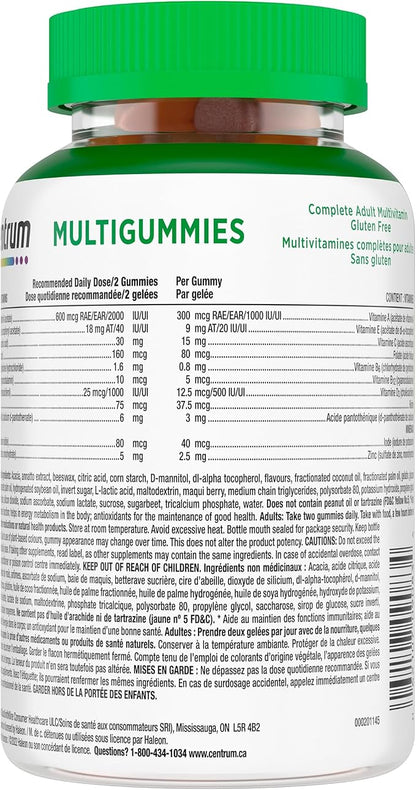 Centrum MulltiGummies - Adult, 150's