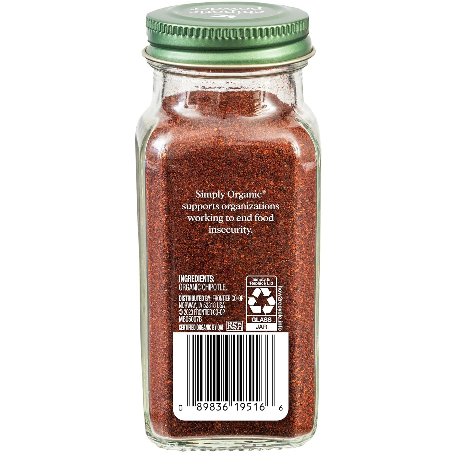 Simply Organic, Chipotle Powder Organic, 2.65 Ounce