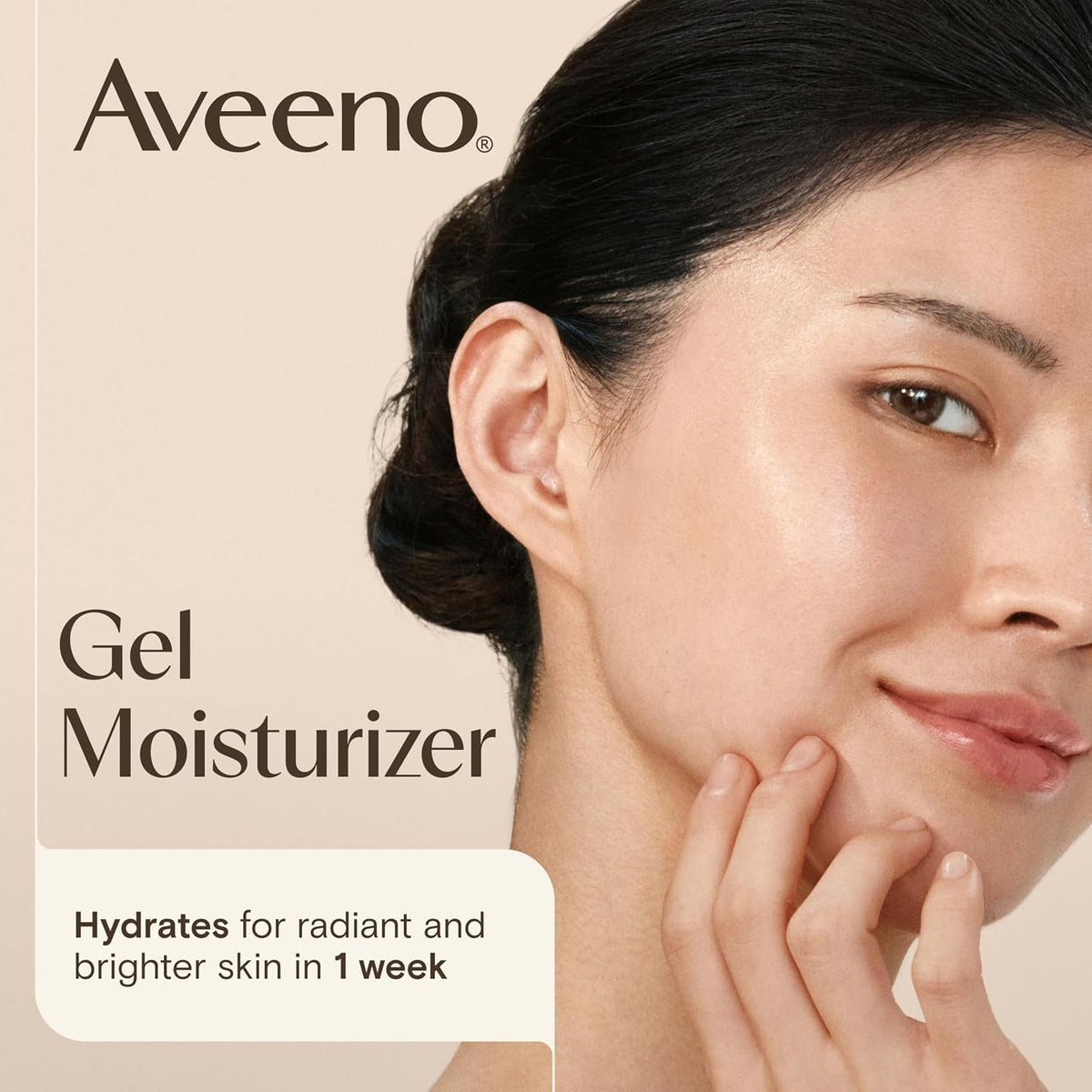 Aveeno Positively Radiant Brightening Gel Facial Moisturizer, 1.7 oz