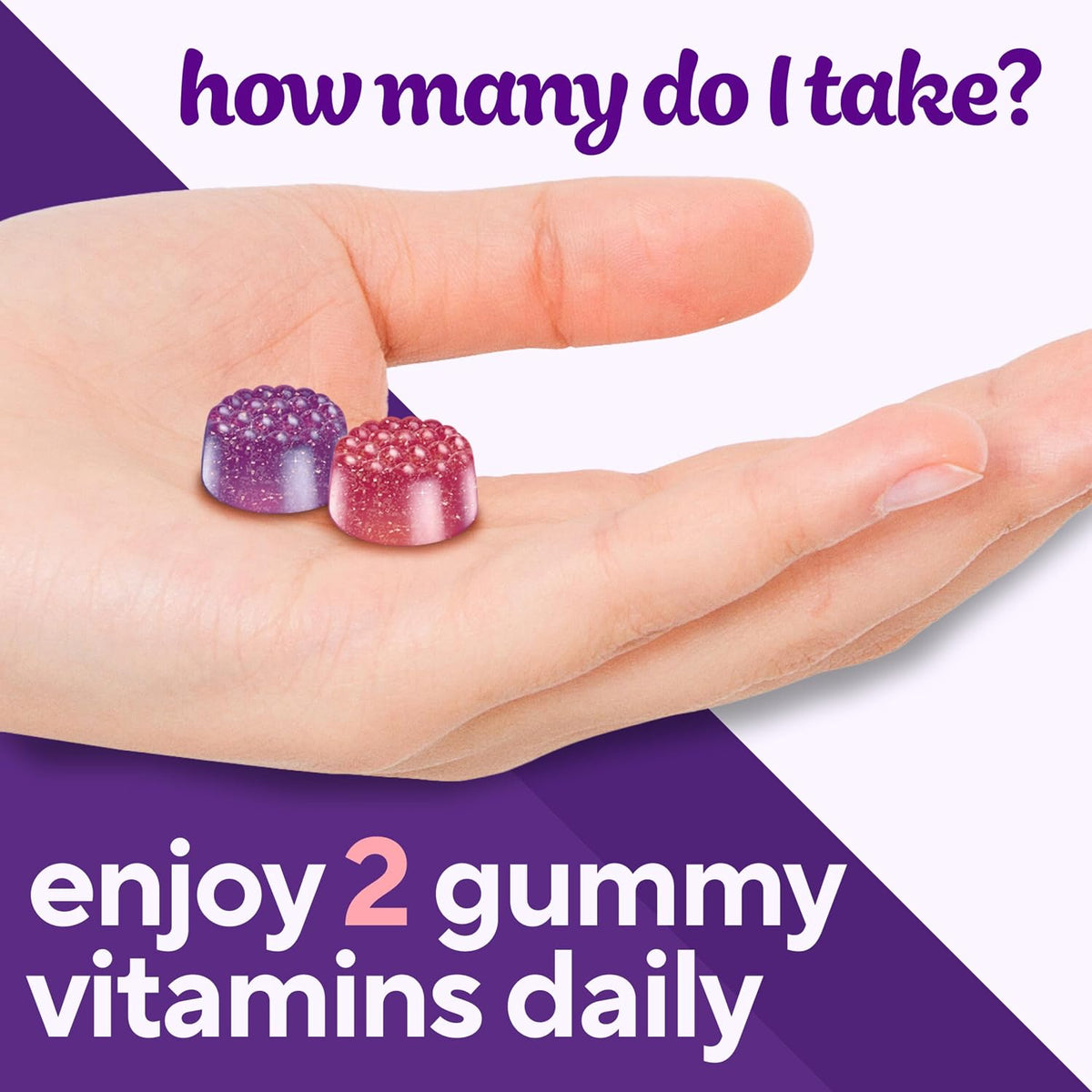 Vitafusion Women's Multivitamin Gummy | Yummy Berry Flavor | 150 Gummies