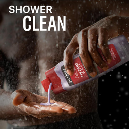 Old Spice Moisturizing Body Wash for Men, Hydro Wash, 2-in-1 Long Lasting Scent & Deep Hydration, 24/7 Shower Fresh, Smoother Swagger Scent, 16 oz (Pack of 4)