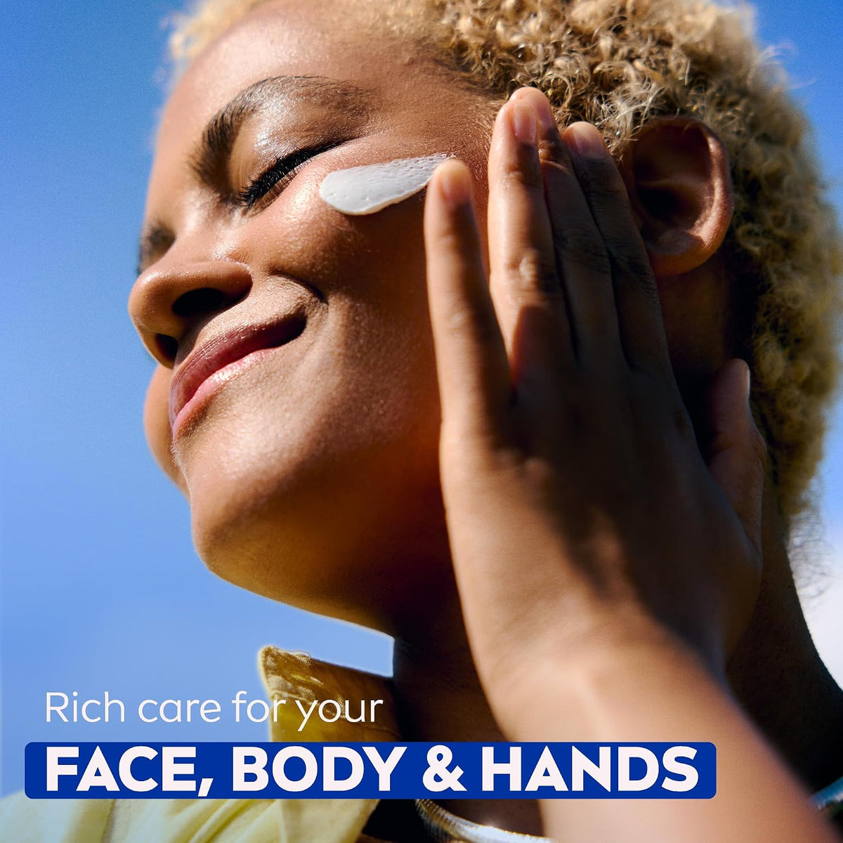 NIVEA Creme, Face, Body & Hand Moisturizing Cream, Provitamin B5, 13.5 Fl Oz (Pack of 12)