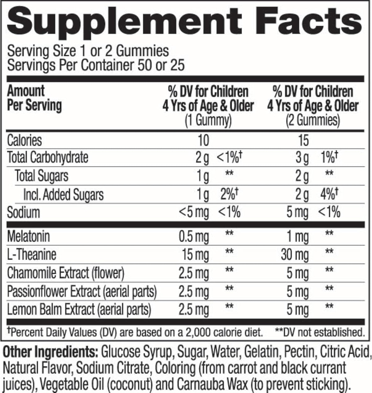 OLLY Kids Sleep, Occasional Sleep Support,* 0.5 mg Melatonin - 50 Count