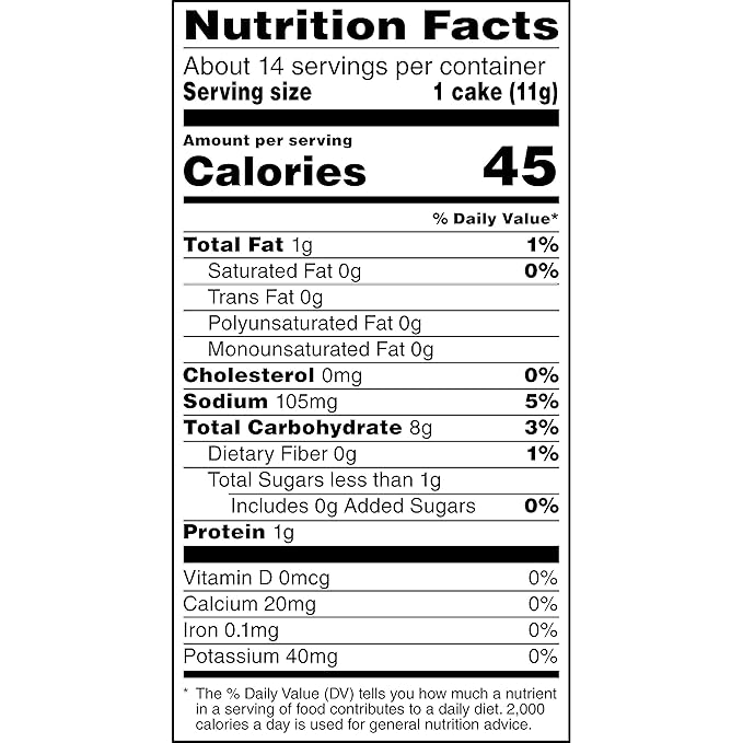 Quaker Large Rice Cakes, White Cheddar, 5.5 Oz, Pack of 3