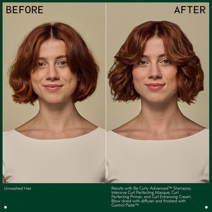 Aveda Be Curly Advanced Curl Enhancer Hair Styling Cream | Defines Curly and Wavy Hair | Hydrates, Reduces Frizz, Adds Shine | Air Dry or Blow Dry | Silicone Free | 98% Naturally Derived*