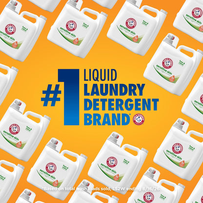 ARM & HAMMER Sensitive Skin Free & Clear Liquid Laundry Detergent