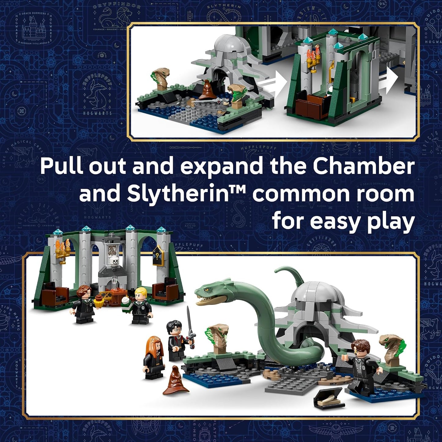 LEGO Harry Potter Hogwarts Castle: East Wing 76473 | Building Toy for Girls & Boys, Ages 10+, Detailed Playset W/ 13 Minifigures, 2164 pieces, Gift for Birthdays