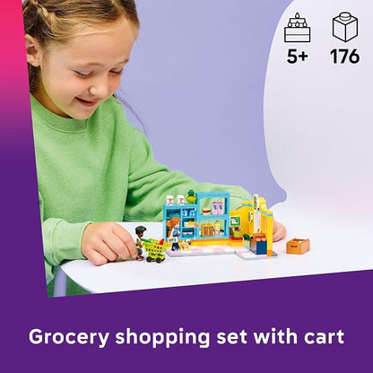 LEGO Friends Heartlake City Convenience Store Building Toy for Girls & Boys - Pretend Play Set for Kids, Ages 5+ - W/Autumn & Zac Minidolls, 1 Toy Dog, & Accessories - Gift Idea for Birthdays - 42680
