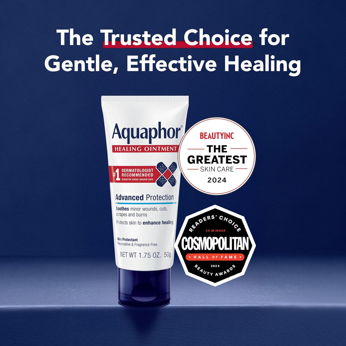 Aquaphor Advanced Therapy Healing Ointment, Travel Size, 1.75 OZ