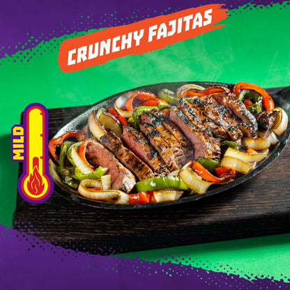Takis Crunchy Fajitas Sharing Size – Fajita Flavored Mild Spicy Rolled Tortilla Chips (Pack of 2)