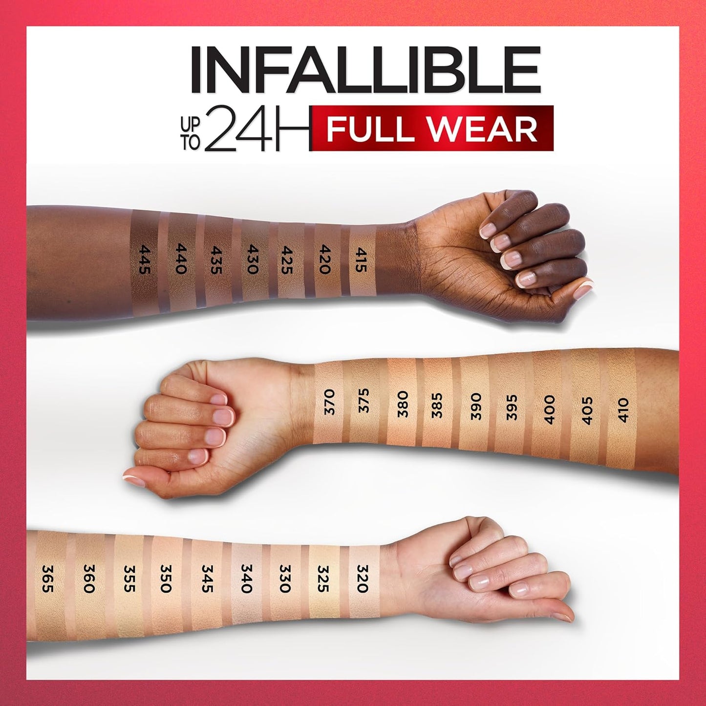 L'Oreal Paris Makeup Infallible Full Wear Waterproof Matte Concealer, Full Coverage, Cedar, 0.33 fl. oz.