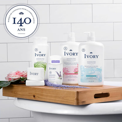 Ivory Bar Soap Aloe Scent, 3.17 Ounce (Pack of 10)