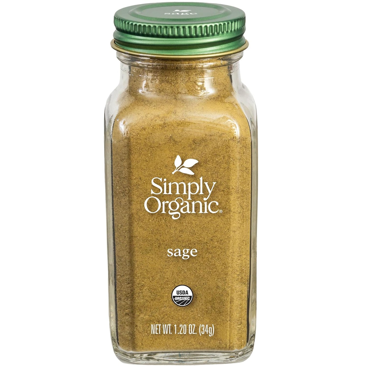 Simply Organic, Sage Ground Organic, 1.41 Ounce