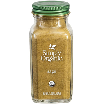 Simply Organic, Sage Ground Organic, 1.41 Ounce