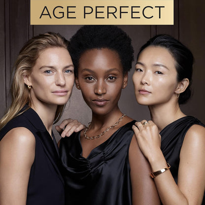 L'Oreal Paris Age Perfect Cell Renewal Anti-Aging Eye Cream,For Dark Circles & Puffiness 0.5 Fl oz,(Pack of 2)