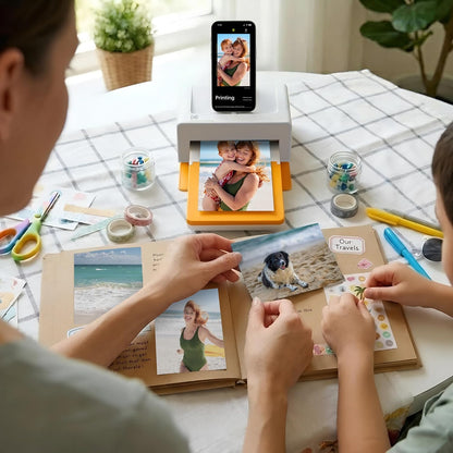 KODAK Dock Plus 4x6 Photo Printer, Smartphone Docking, 4PASS, 130 Sheets