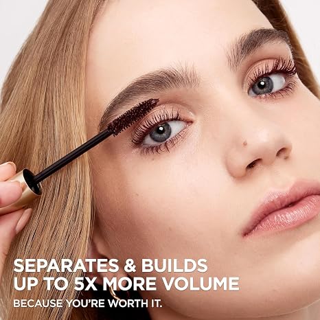 L’Oréal Paris Makeup Bundle, Includes Voluminous Original Deep Burgundy Mascara and Infallible Pro-Last Pencil Burgundy Eyeliner, 1 Eye Makeup Set
