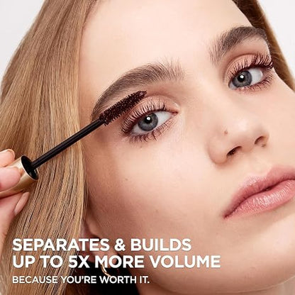 L’Oréal Paris Makeup Bundle, Includes Voluminous Original Deep Burgundy Mascara and Infallible Pro-Last Pencil Burgundy Eyeliner, 1 Eye Makeup Set